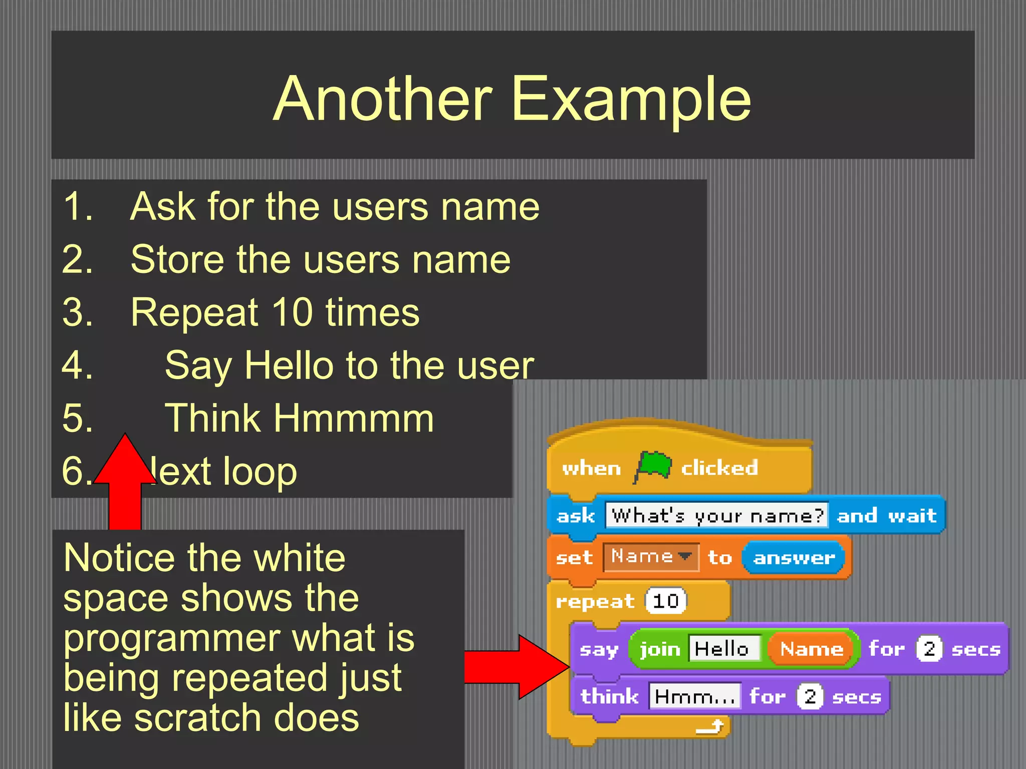 Scratch - Fixed loops | PPT