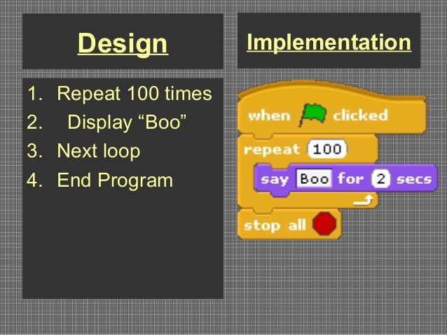 Scratch - Fixed loops