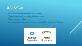 Fixed orthodontic appliances