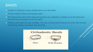 Fixed orthodontic appliances