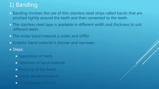 Fixed orthodontic appliances