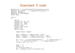 7/17/201047
www.rajeshsharma.co.in
Exercise4: C code
•
 