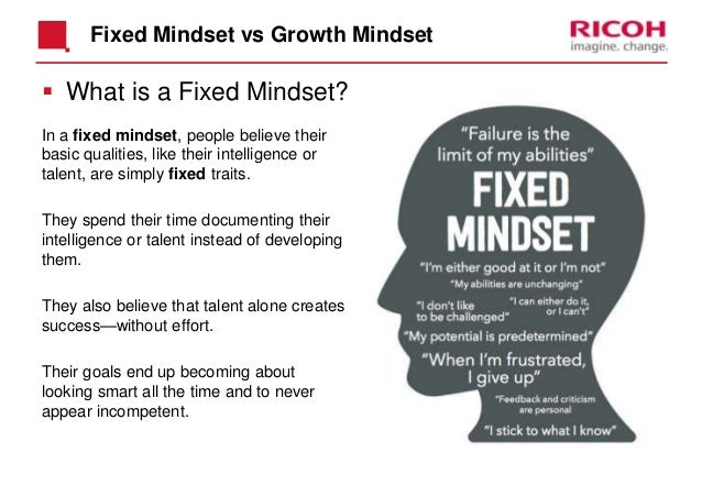 Fixed vs Growth Mindset