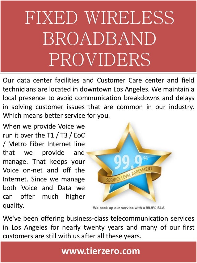 broadband service providers