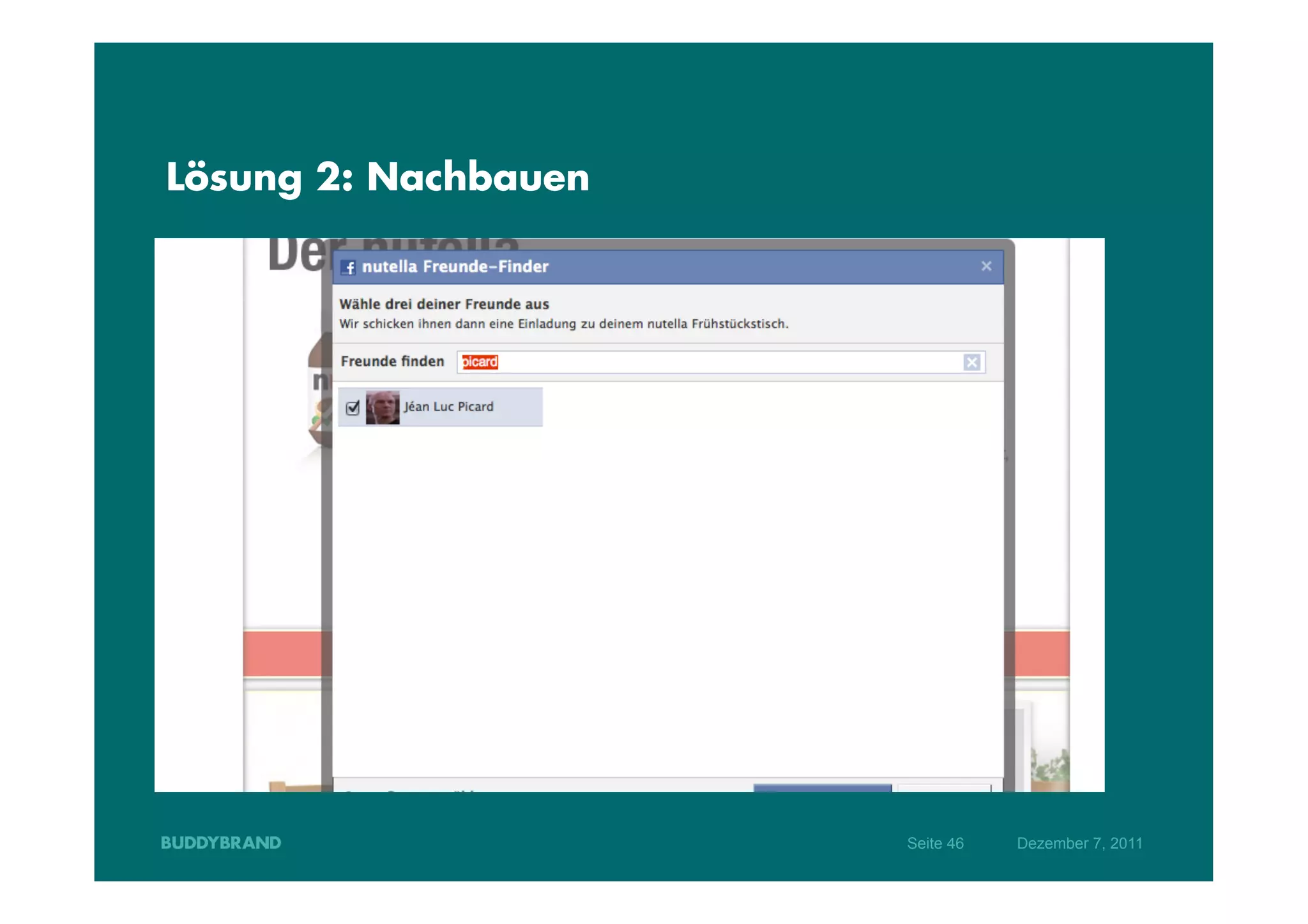 Lösung 2: Nachbauen




                      Seite 46   Dezember 7, 2011
 