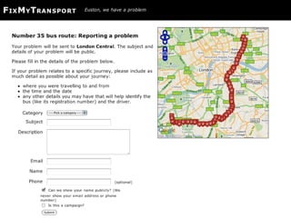 35 bus route
 
