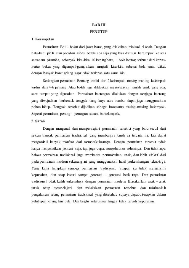 Permainan Tradisional