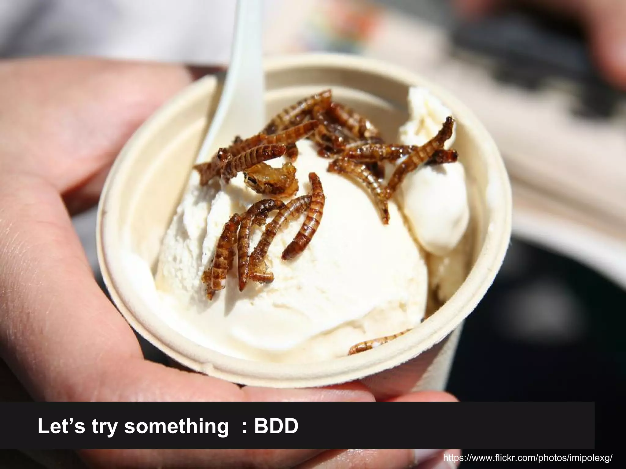 Let’s try something : BDD 
https://www.flickr.com/photos/imipolexg/ 
 