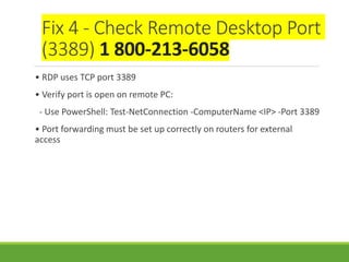 Fix Microsoft Remote Desktop Error 0x204 – Top 5 Solutions | PDF