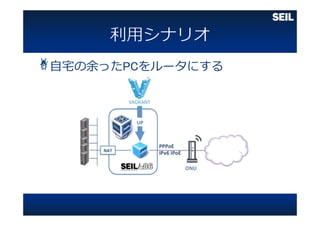 ⾃宅の余ったPCをルータにする
 