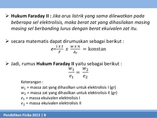 Contoh Soal Dan Pembahasan Hukum Faraday Fisika - Cara Mengajarku