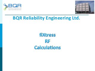 BQR Reliability Engineering Ltd.
 