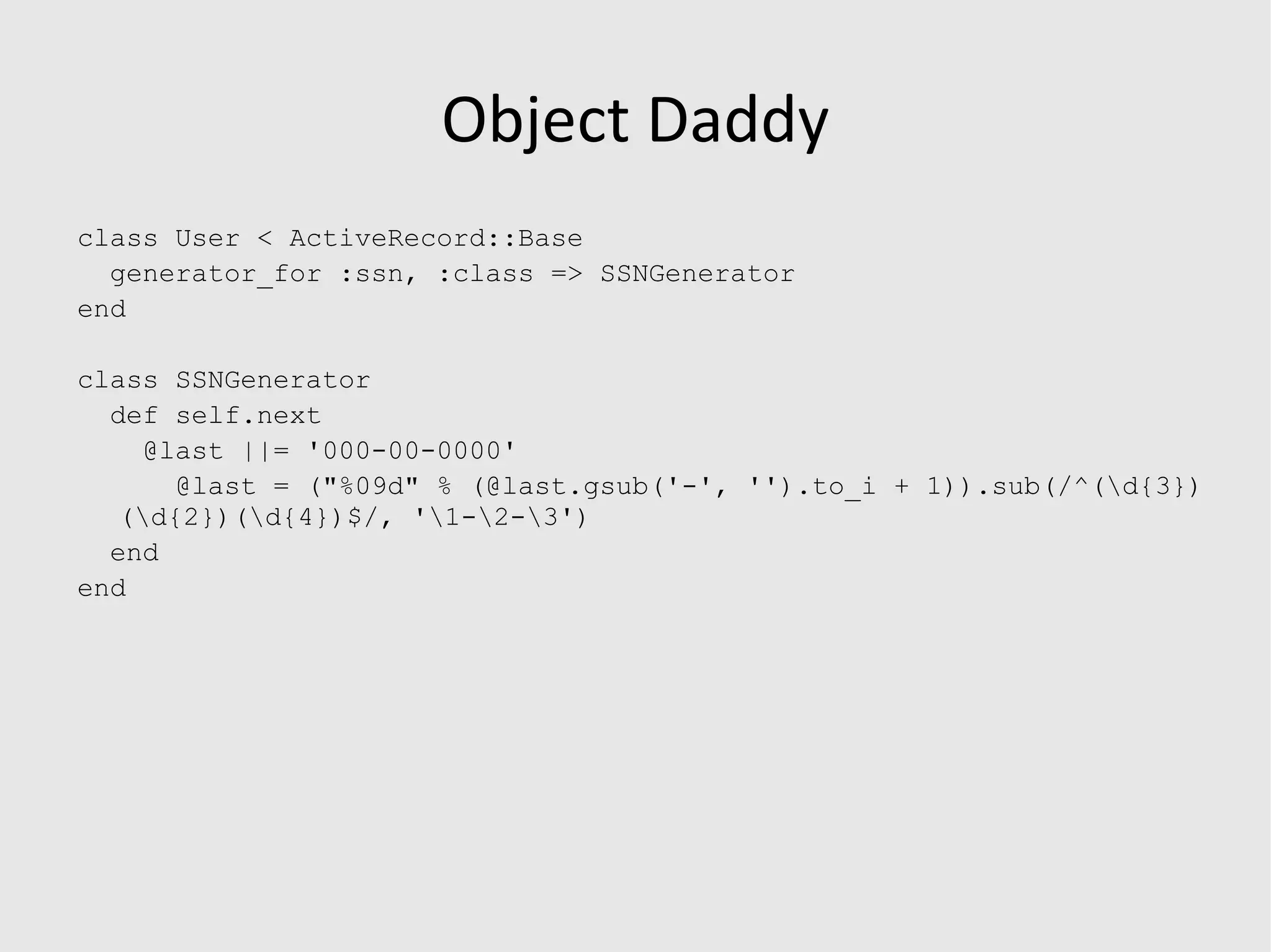 Solutions FixtureReplacement 