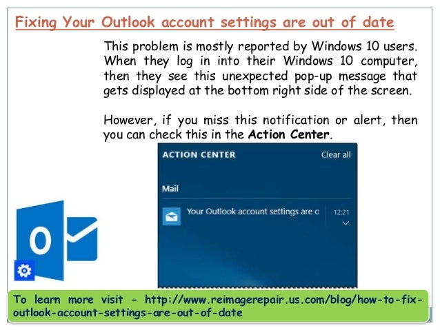 windows 10 change outlook account settings windows 10 change outlook account settings