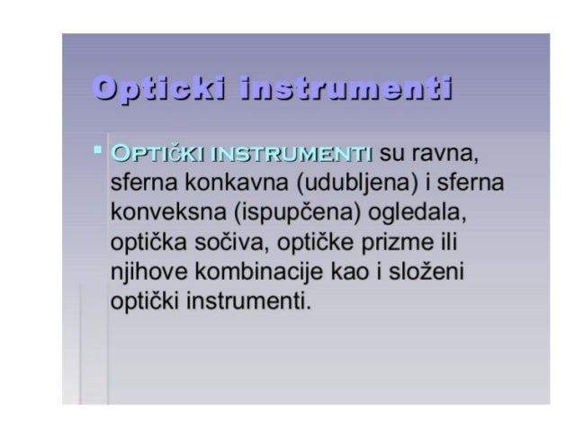 Fizika opticki istrumenti