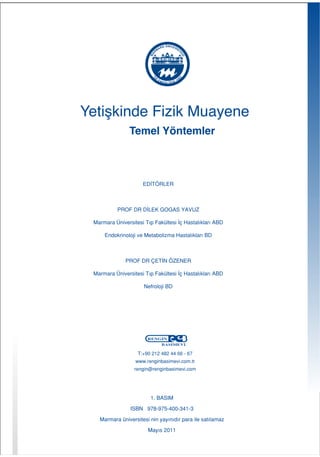 iç Hastalıkları Fizik Muayene (Medikal) kitabı