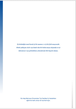 iç Hastalıkları Fizik Muayene (Medikal) kitabı