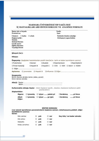 iç Hastalıkları Fizik Muayene (Medikal) kitabı