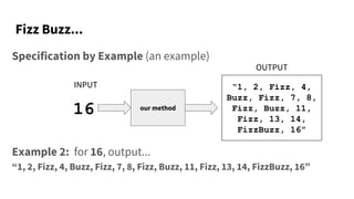 Test Driven Development with Fizz Buzz by Brian Bayer | PPT