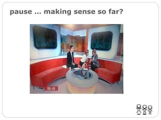 pause … making sense so far? 