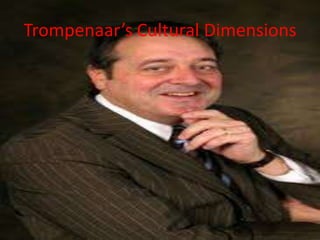 Trompenaar’s Cultural Dimensions

 
