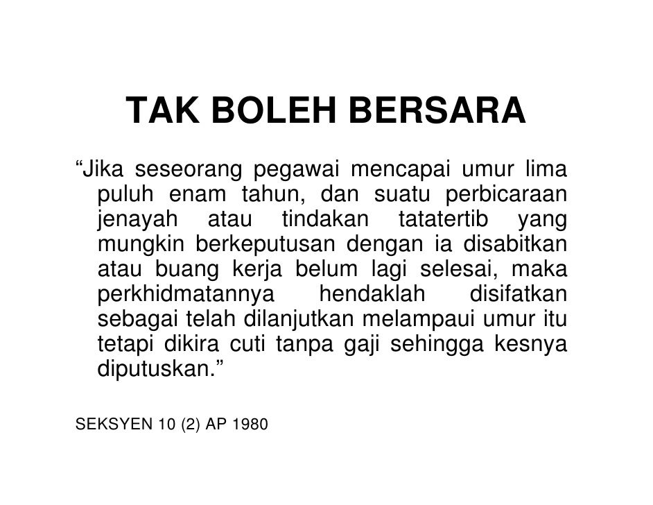 F Jenis Persaraan