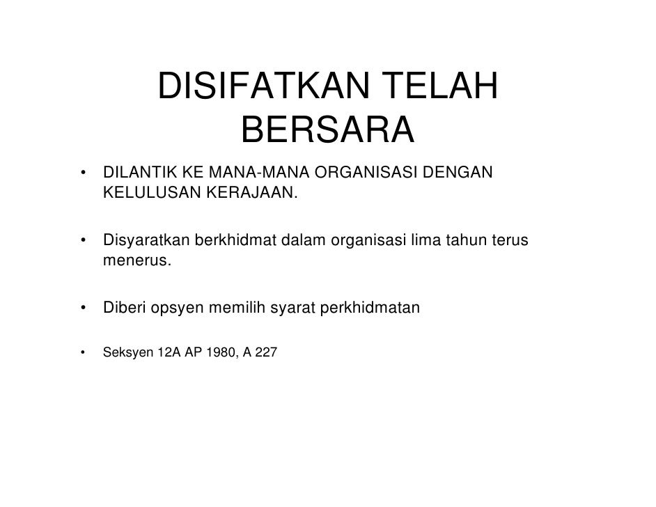 F Jenis Persaraan