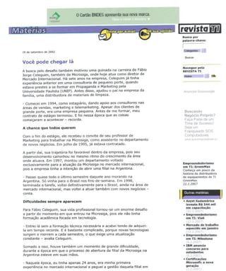 Coletânea de Matérias - Internet