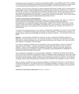 Coletânea de Matérias - Internet