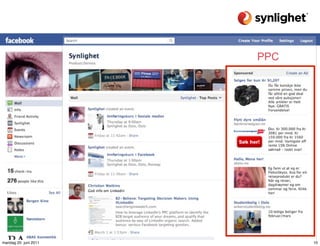 PPC




mandag 20. juni 2011         10
 