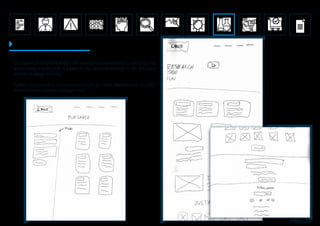 PAGE 52
REFERENCE LIST
APPENDIX
CONCLUSIONEVOLUTIONEXPERIMENTATIONIDEATIONINTERPRETATIONDISCOVERYANALYSISMETHODSPROBLEM DEFINITIONINTRODUCTIONEXECUTIVE SUMMARY
SKETCHING & WIREFRAMING A WEBSITE
Our approach to Fjord & Baelts new website is structured with a sketching and
wireframing process wich is based on our research findings in the discovery
phashe of design thinking.
Further improvements and adjustments will be made afterwards to the wire-
frames and the website prototype itself.
 