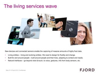 The living services wave




New devices and connected sensors enable the capturing of massive amounts of highly fluid dat...