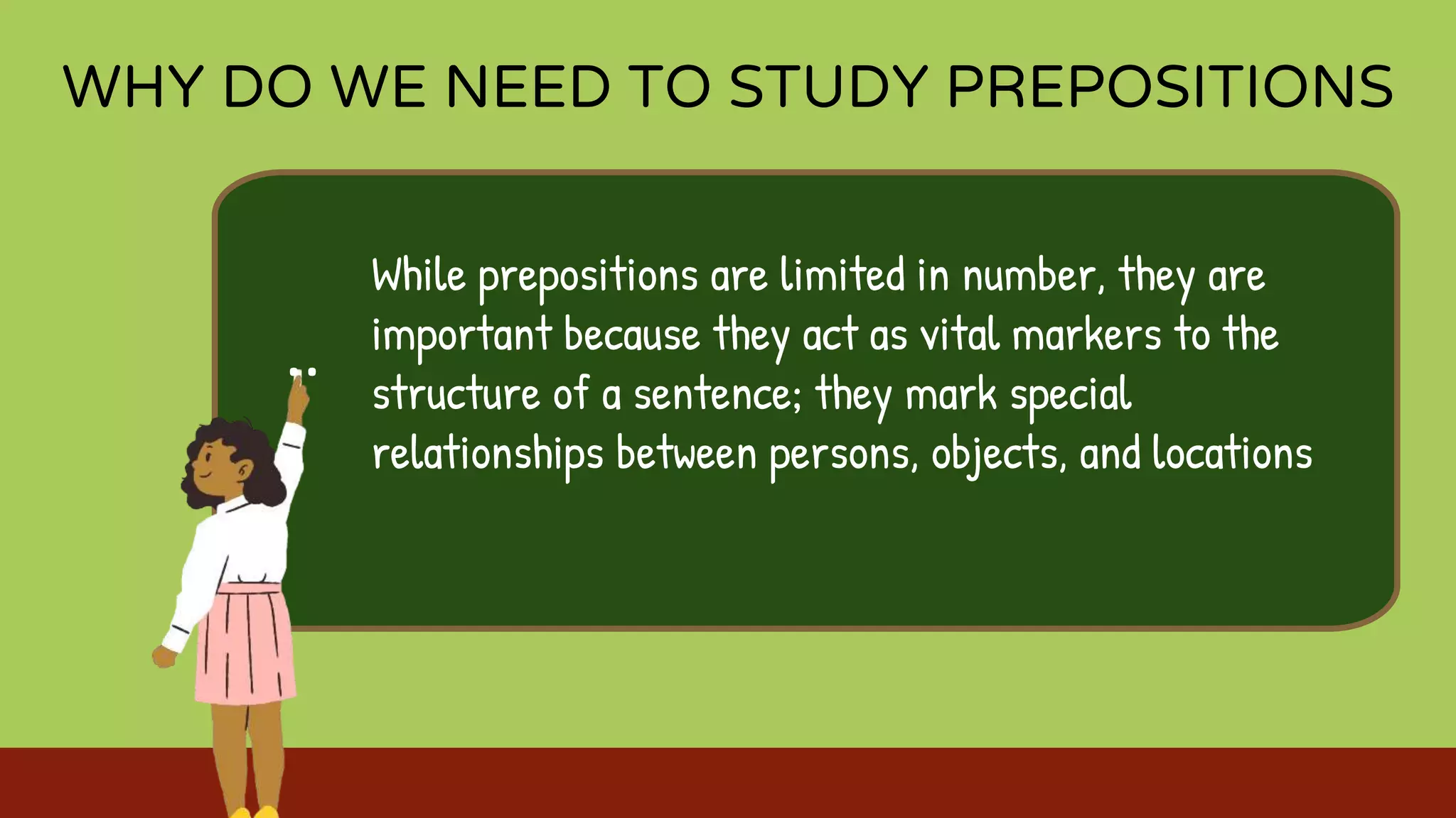Recognizing Prepositions | PPTX