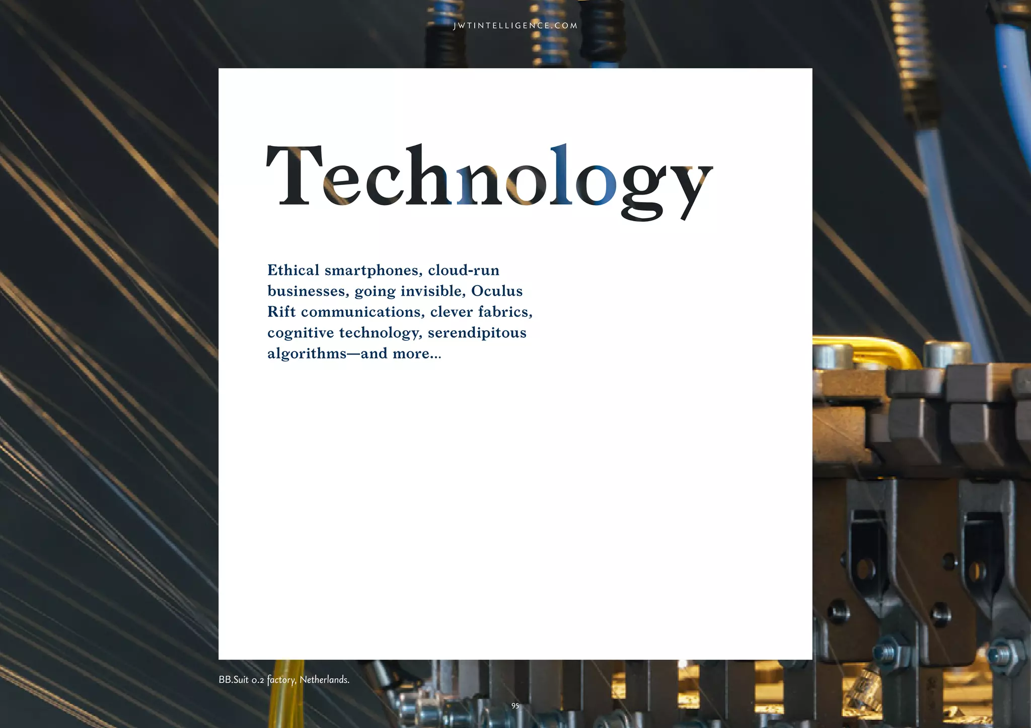 95
Why it’s interesting:
As thought leadership and innovation receive mass interest not just in
business but also in the consumer press, we’ll look to tourism and vacations
to stimulate our minds, awareness and abilities.
Curiosity Retreats, a program created by Discovery Communications
founder John Hendricks and hosted at his western Colorado luxury resort,
Gateway Canyons, is one of the ﬁrst examples of a new travel opportunity
for hospitality giants: thought leadership getaways. The ﬁve-night retreats
offer small groups of guests the chance to learn about technology, science,
the human spirit and civilization through lectures while hobnobbing
with global thought leaders such as Deepak Chopra, Vint Cerf, chef Rick
Moonen and violinist Charles Yang.
Thought
Leadership Tourism
Curiosity Retreat by John Hendricks,
Colorado.
 