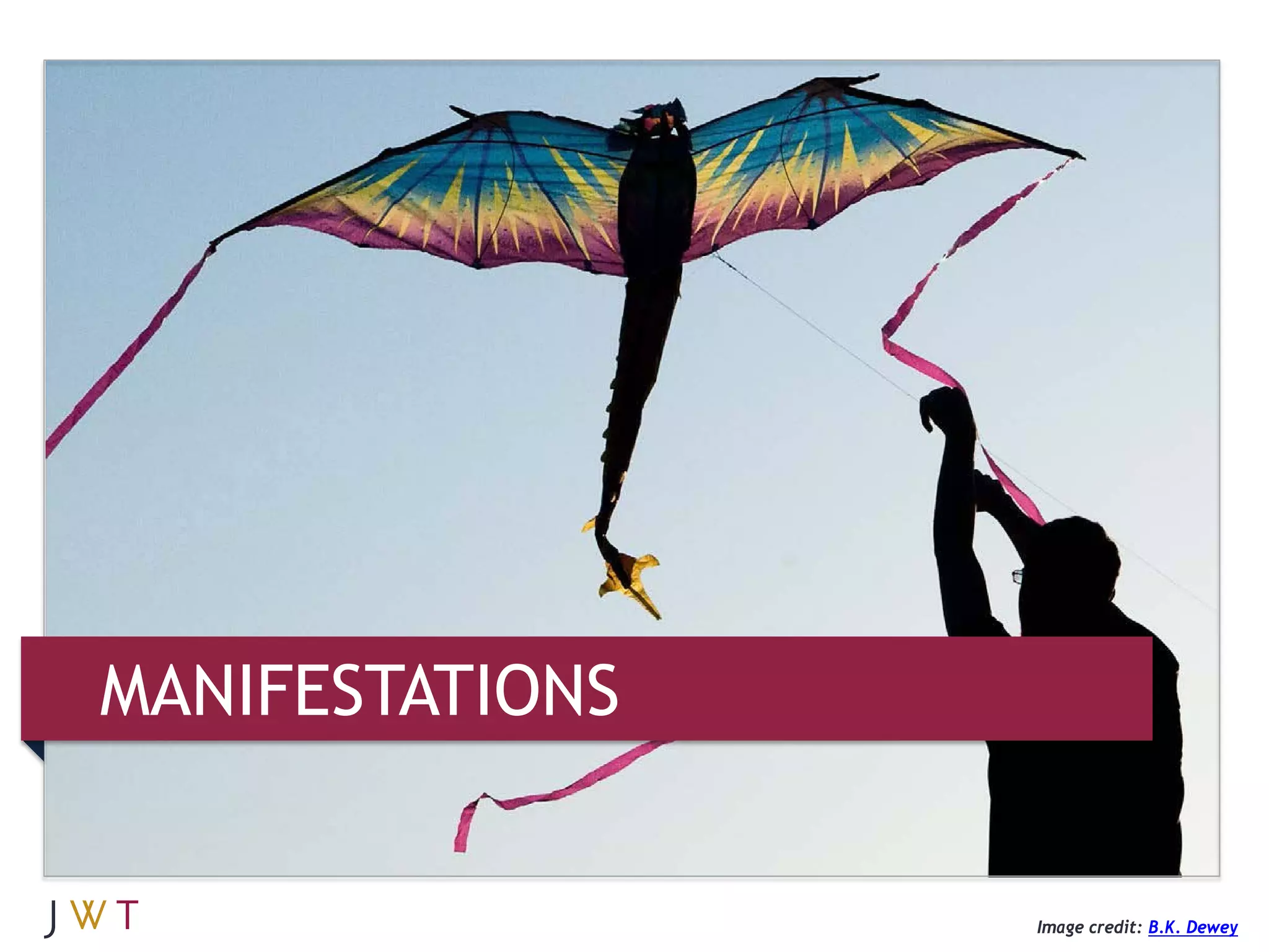 MANIFESTATIONS


                 Image credit: B.K. Dewey
 