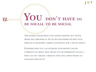 Social Media Checklist (Updated - March 2011) Slide 57