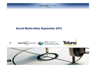 Social Media-Atlas September 2012
 