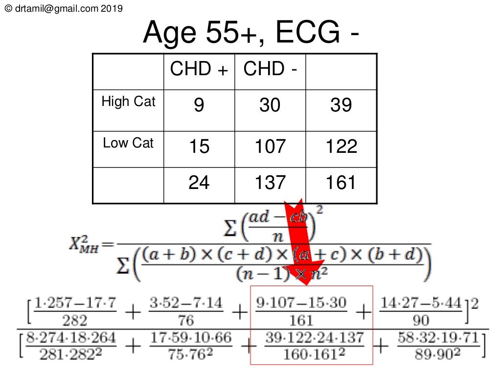 CochranMantelHaenszel Test with BreslowDay & Tarone Correction