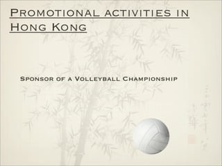 Analysis of International Markets - China