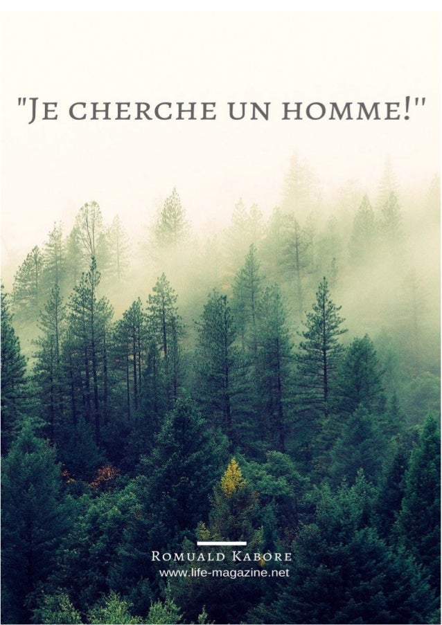  
“Je cherche un homme!” 
 
 
‘’Je cherche un homme!’’ 
------------------------------------------------------------------...