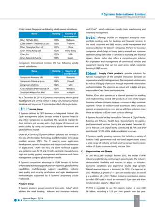 R systems-international-limited-annual-report-2014