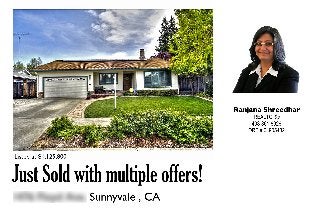 Realtor Ranjana Just Sold This Sunnyvale Property!