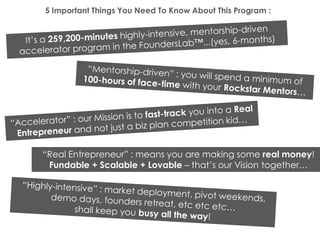 Founders Lab Internship++ Malaysia | PPTX
