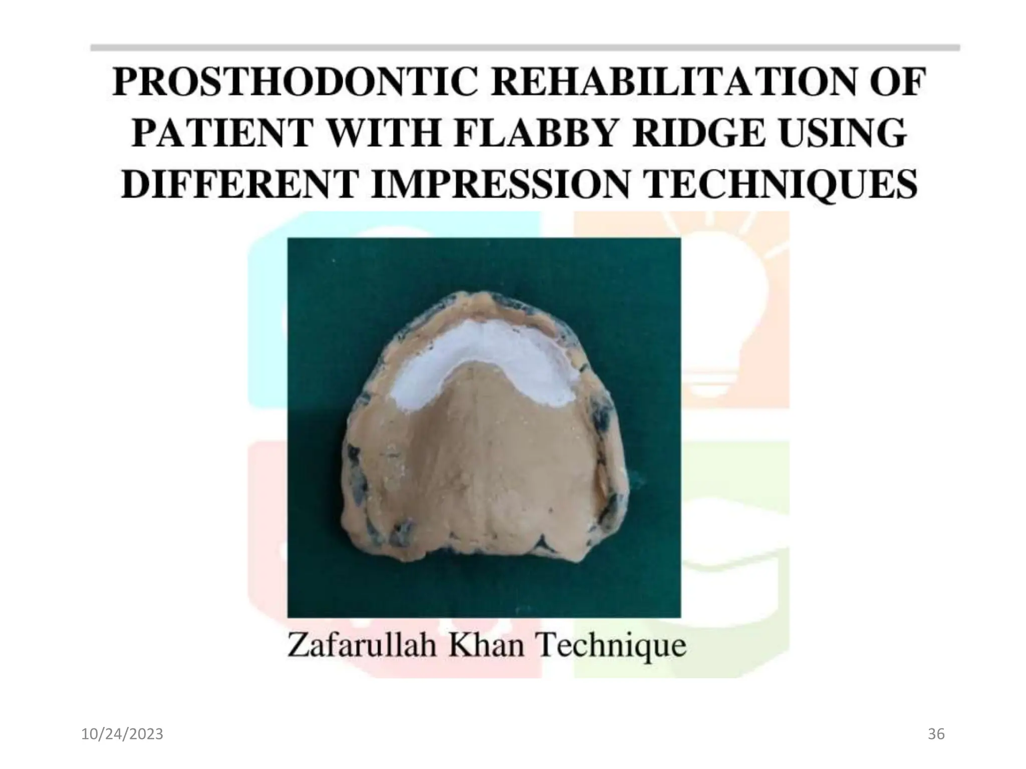 Flabby Ridge Radiograph Journal club on Management of flabby ridges | PPTX