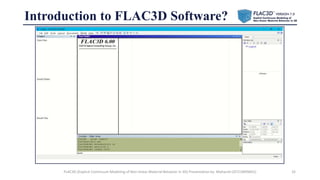 Numerical Modeling & FLAC3D Introduction.pptx
