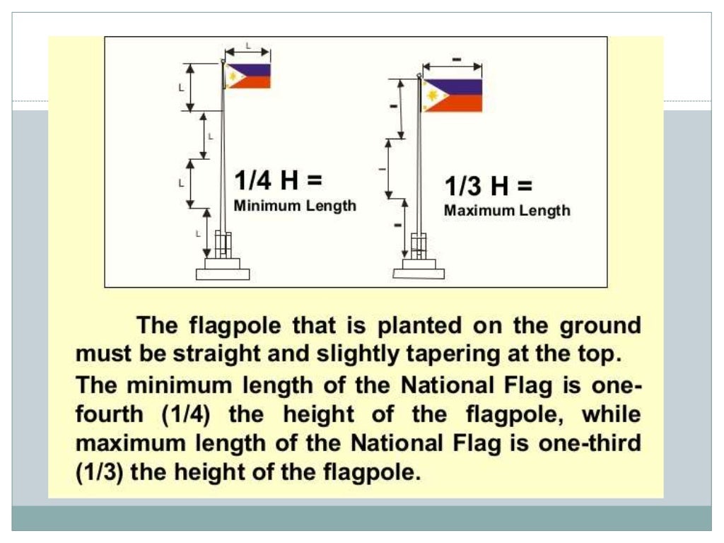 Flag and the heraldic code of the philippines