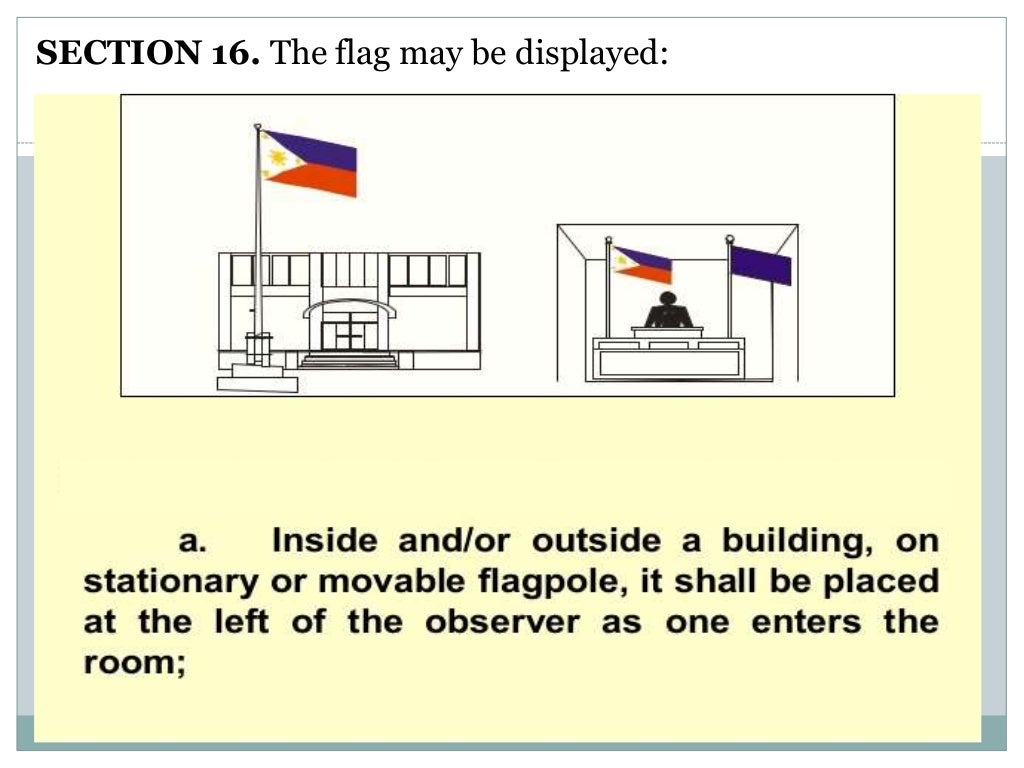 Flag and the heraldic code of the philippines
