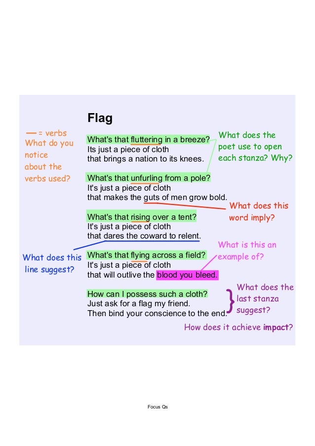 Poems flag out of the blue and mametz wood essay 07 picture
