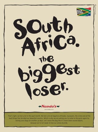 SA is the biggest loser!