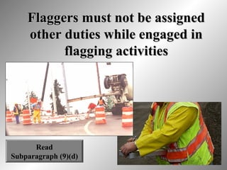 FLAGGER SAFETY TRAINING................ | PPT